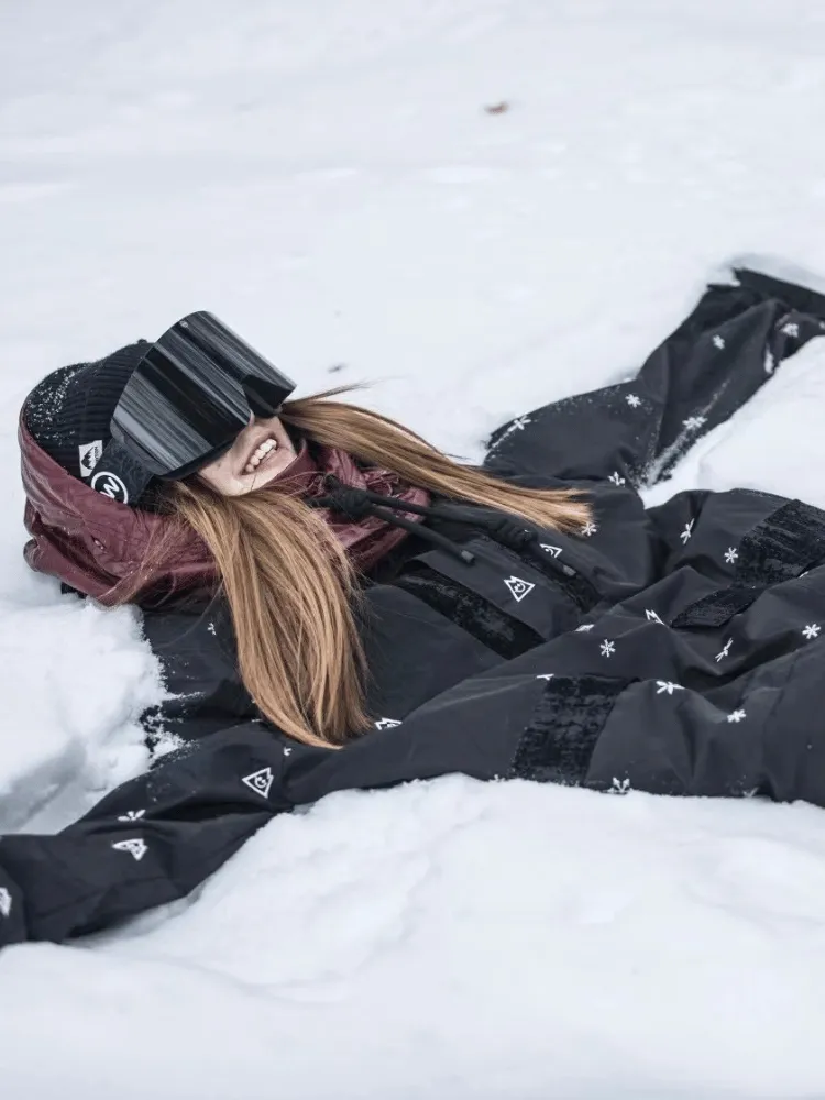 Hellystudio Black Snow Fleece Jacket - Unisex