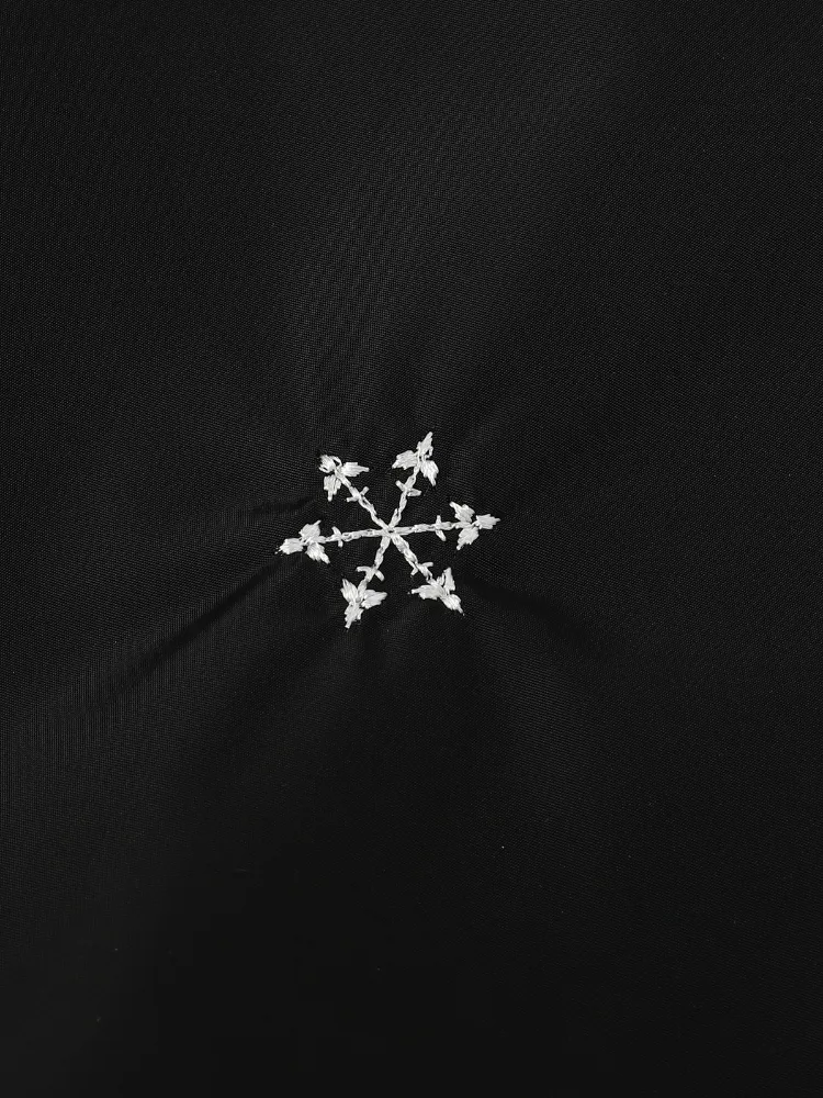 Hellystudio Black Snow Fleece Jacket - Unisex