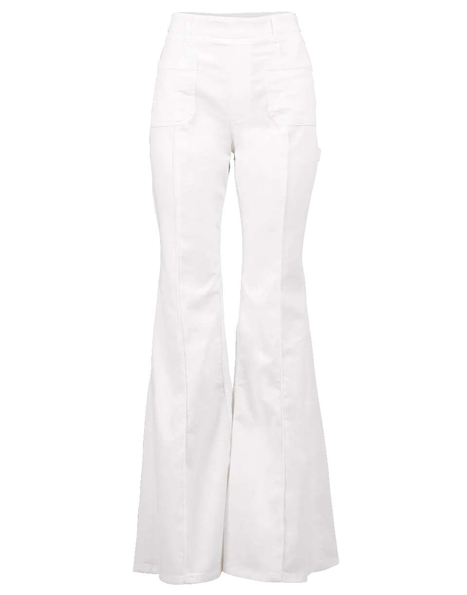 High Waist Flared Jean