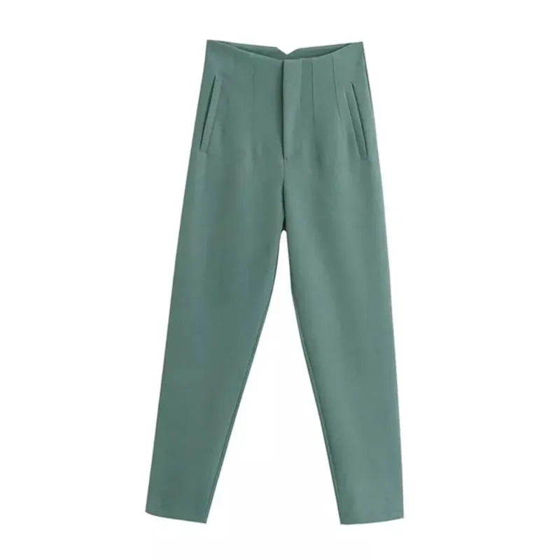 High Waist Office Fashion Wear Pants For Women