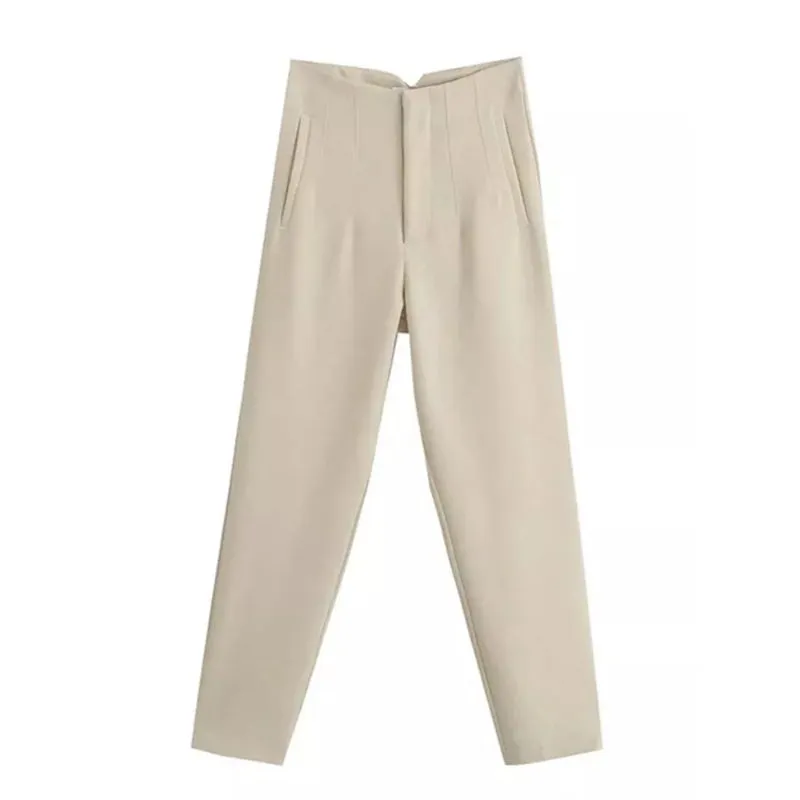 High Waist Office Fashion Wear Pants For Women