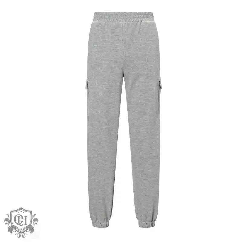 High Waist Trousers with Pockets