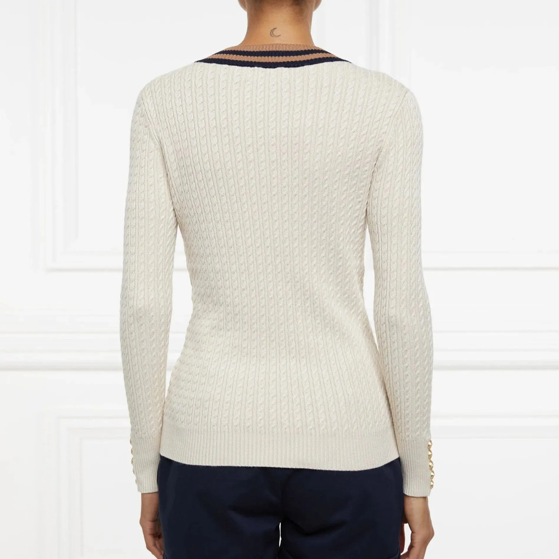Holland Cooper Zoe Knit in Almond