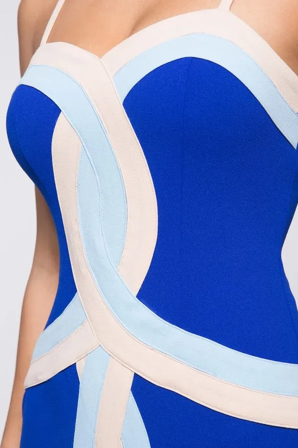 Infiniti Color Block Bodycon Dress