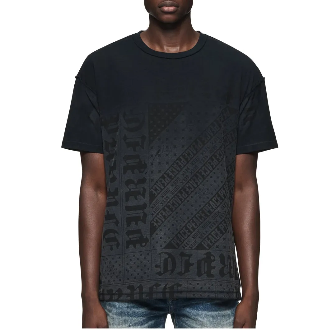 INSIDE OUT TEE FLAG BANDANA BLACK BEAUTY