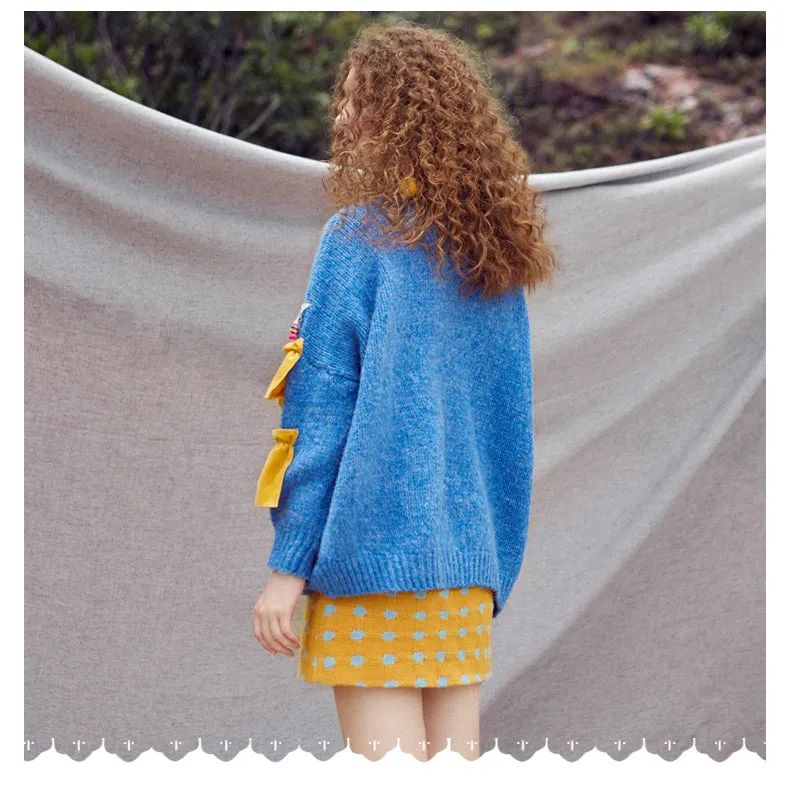 JAM PRINCESS TASSEL TRIM JUMPER WITH PLEATED RUFFLE DESIGN