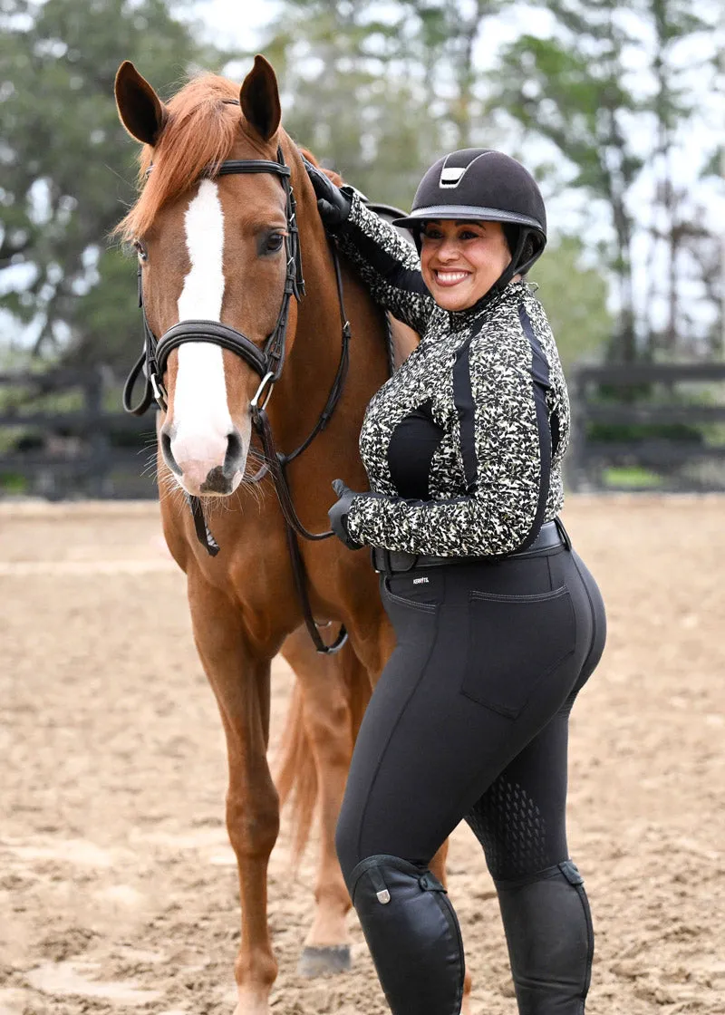 K-Flex™ Silicone Knee Patch Riding Breech