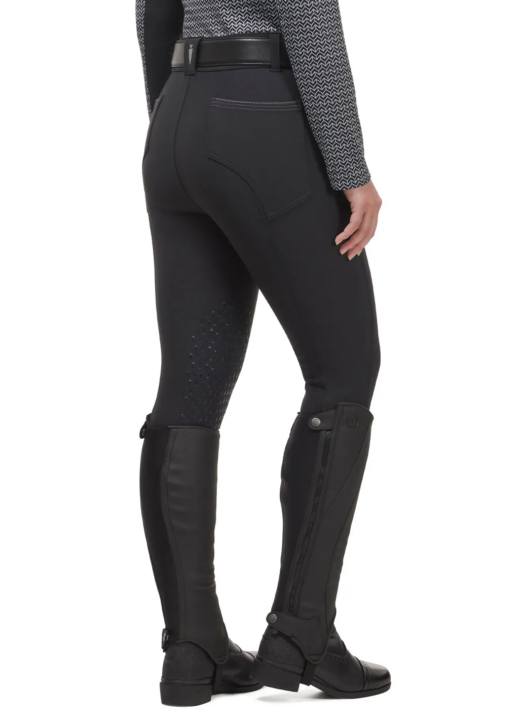 K-Flex™ Silicone Knee Patch Riding Breech