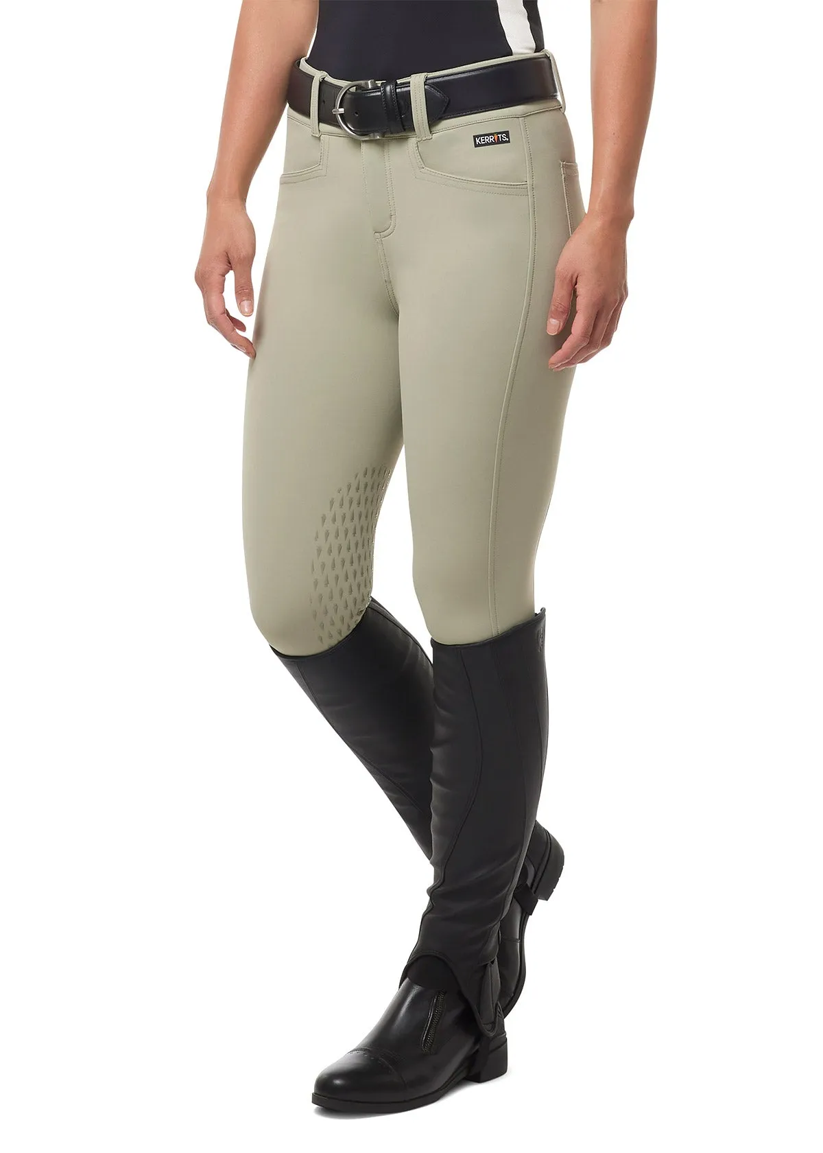 K-Flex™ Silicone Knee Patch Riding Breech