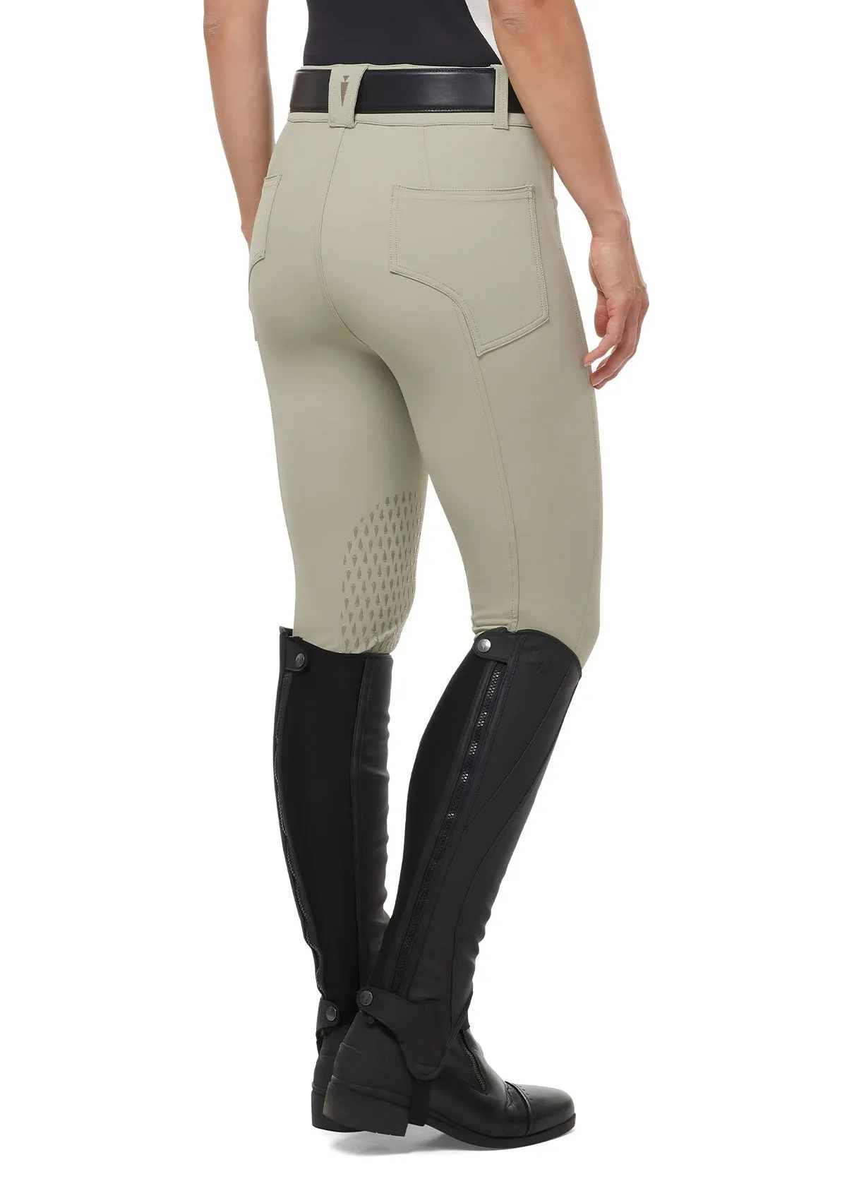 K-Flex™ Silicone Knee Patch Riding Breech