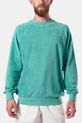 La Paz Cunha Towel Sweatshirt (Gumdrop Green)