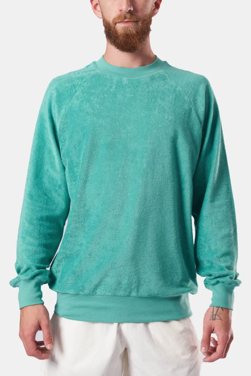 La Paz Cunha Towel Sweatshirt (Gumdrop Green)
