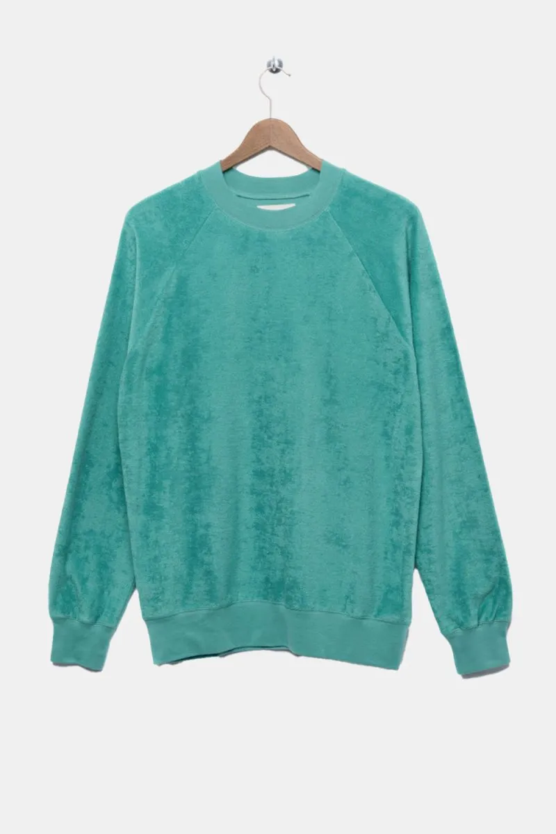 La Paz Cunha Towel Sweatshirt (Gumdrop Green)