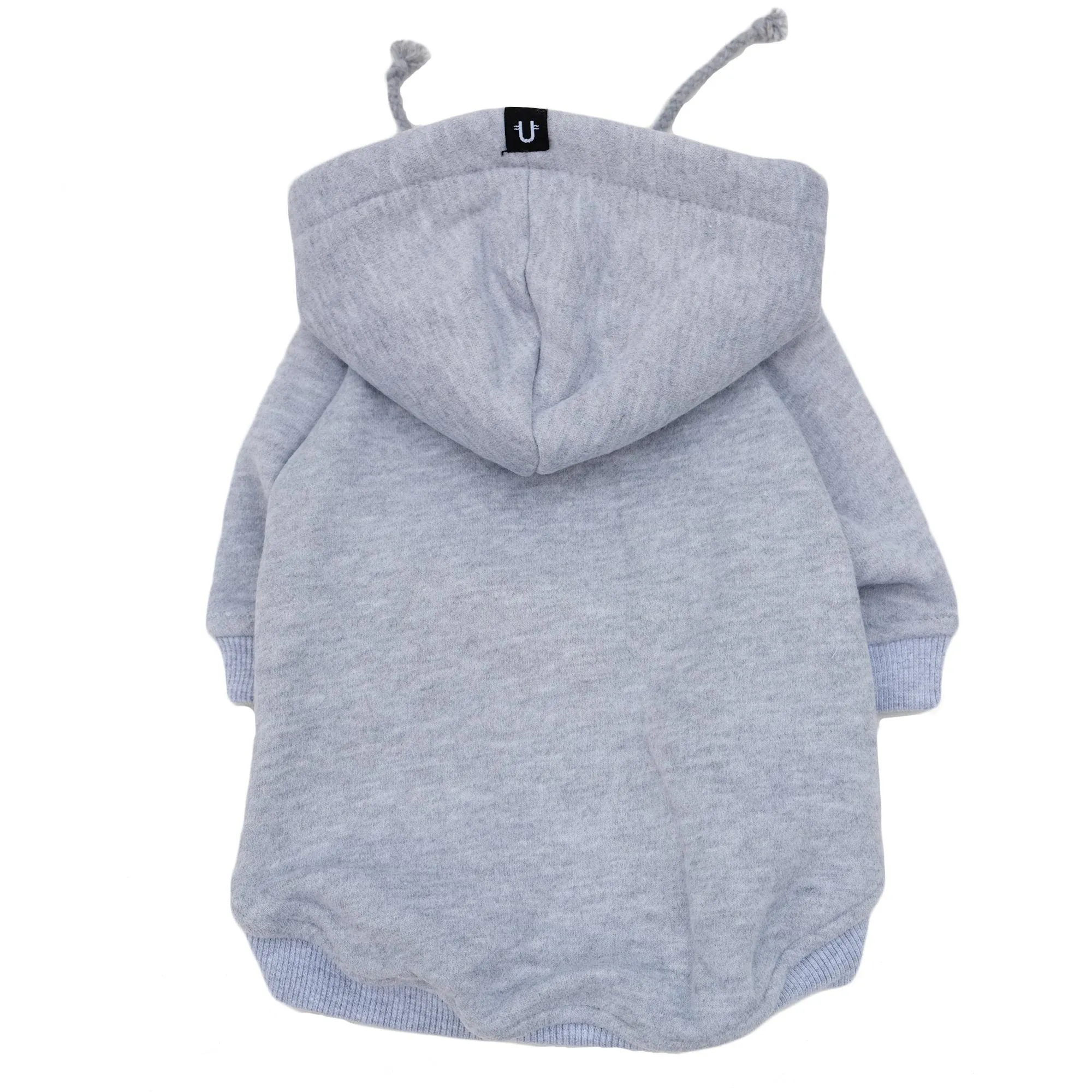 Layer Up! - Sherpa Denim dog vest   Dog Hoodie Set
