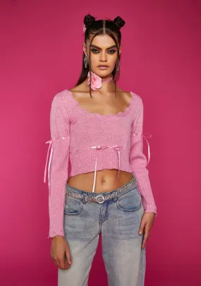 Luscious Life Crop Sweater