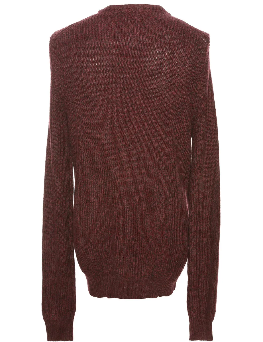 Maroon Izod Jumper - L