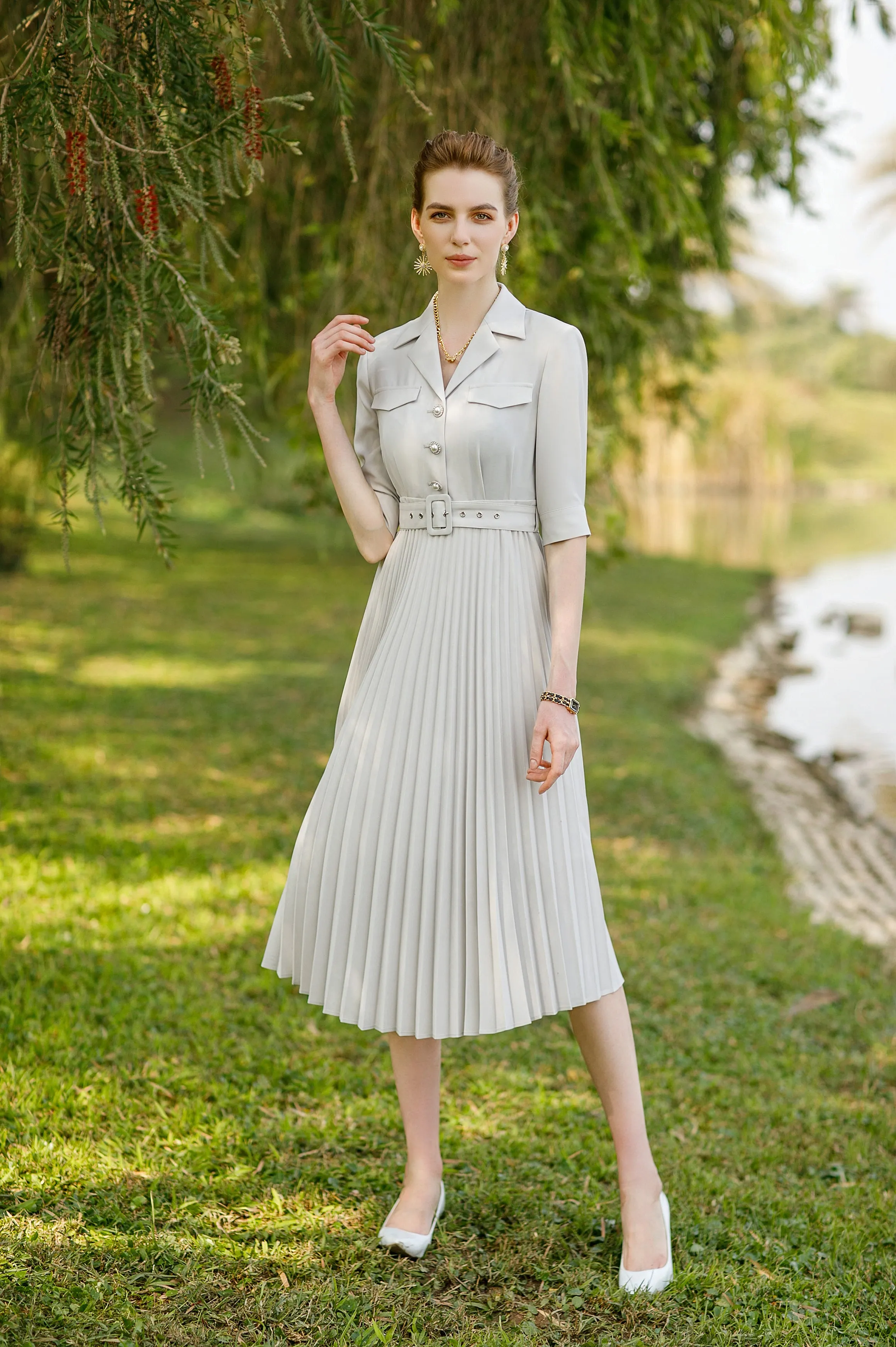Meliora Commodore Silver  Dress