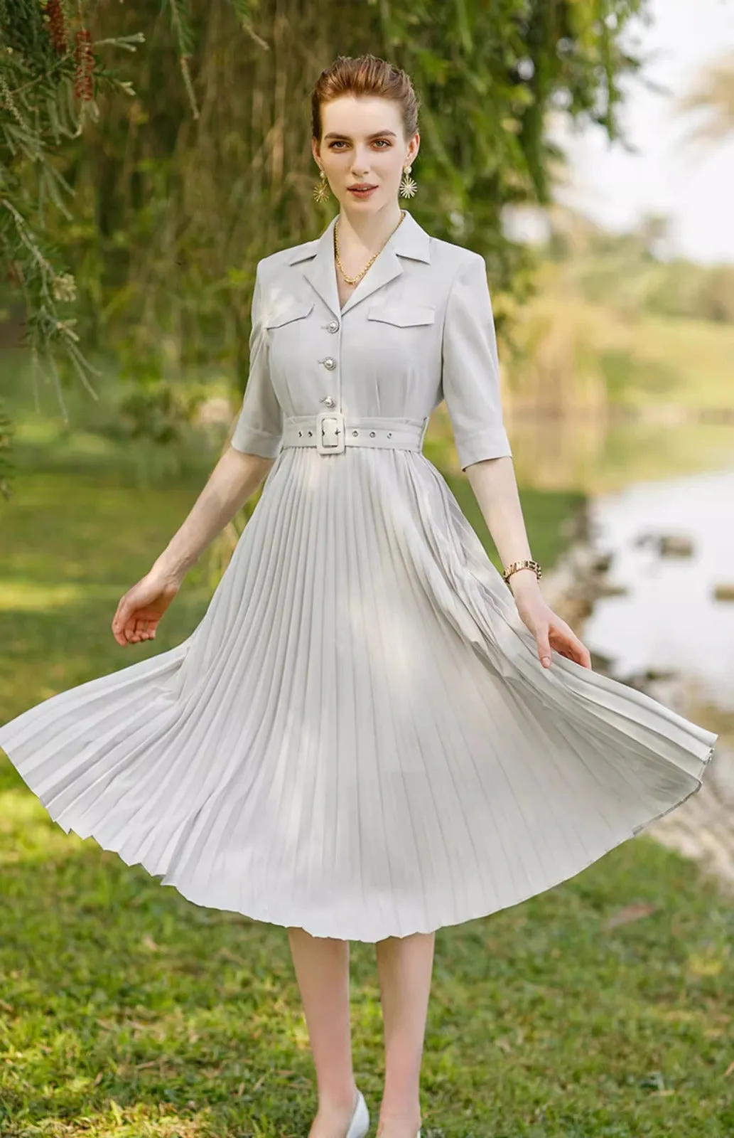Meliora Commodore Silver  Dress