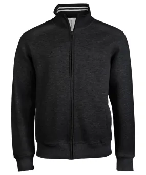 Mens full zip sweat jacket | Black