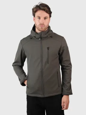 Mib-N Men Softshell Jacket | Green