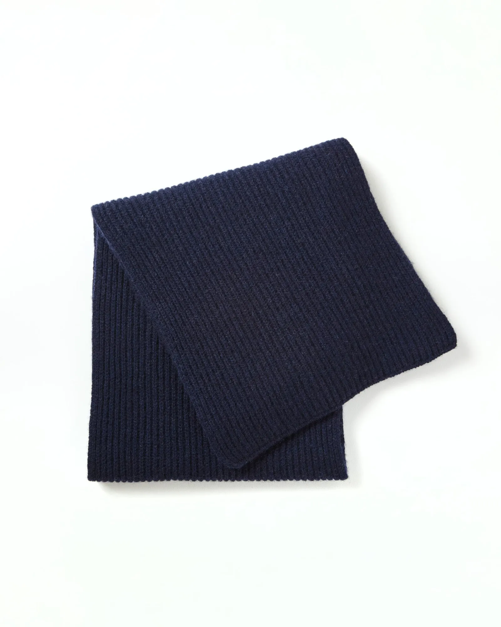 Mille Cashmere Scarf - Midnight Blue