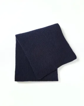Mille Cashmere Scarf - Midnight Blue