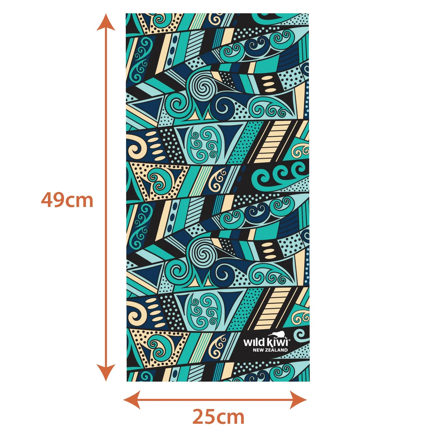 Multi Scarf | Face Mask | Bandana | Headband - Koru