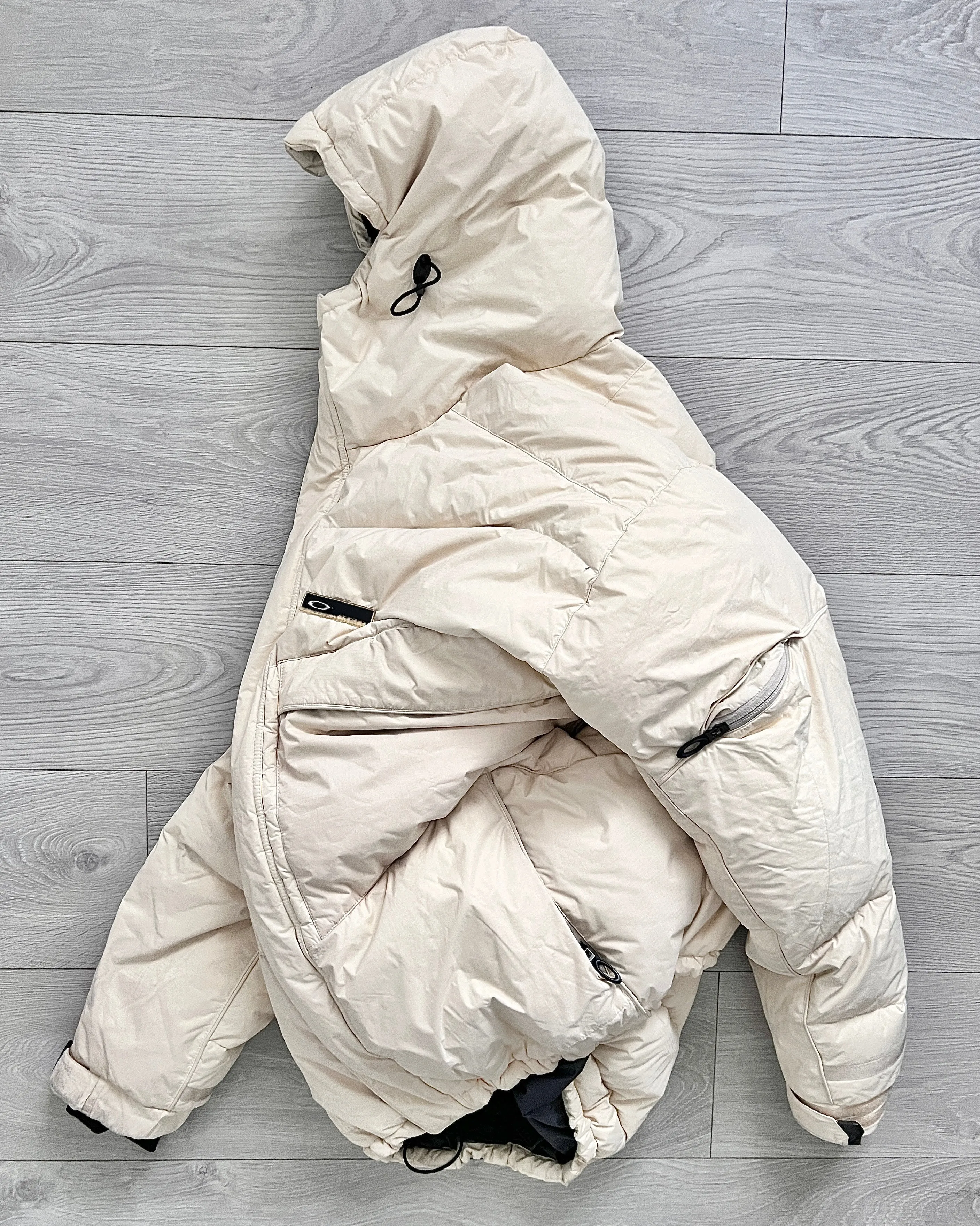 Oakley Road Fuel AW2005 Down Technical Puffer Jacket - Size L