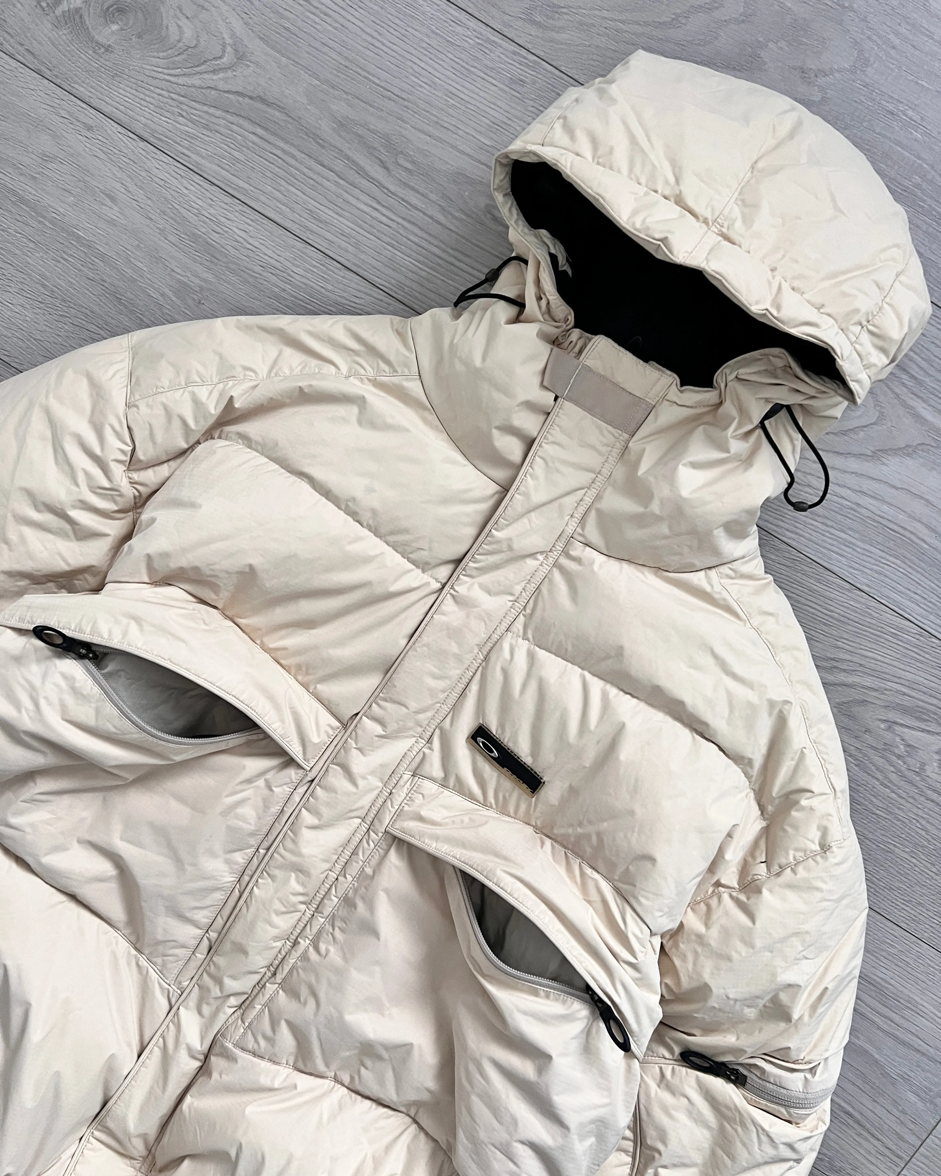 Oakley Road Fuel AW2005 Down Technical Puffer Jacket - Size L