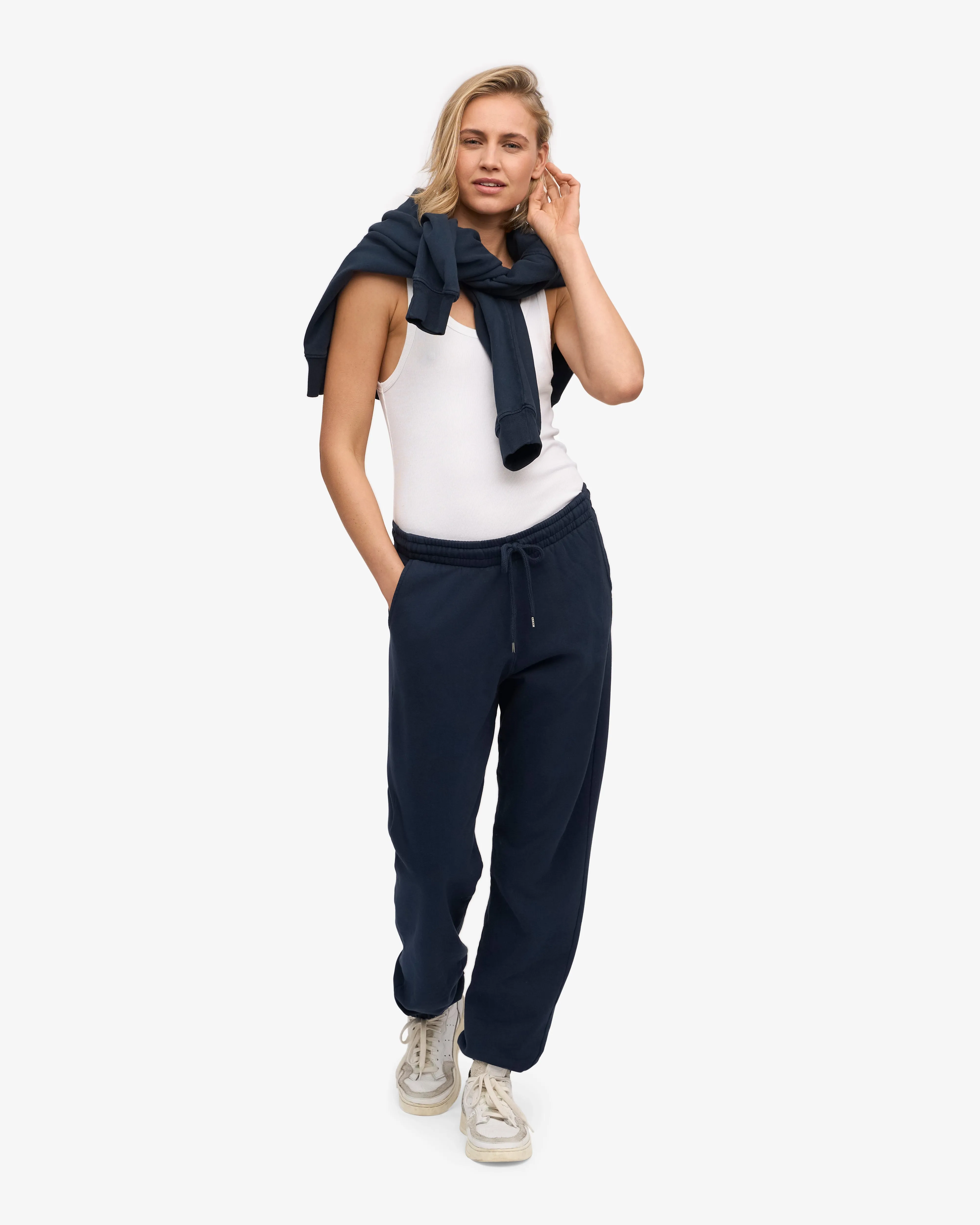 Organic Sweatpants - Navy Blue