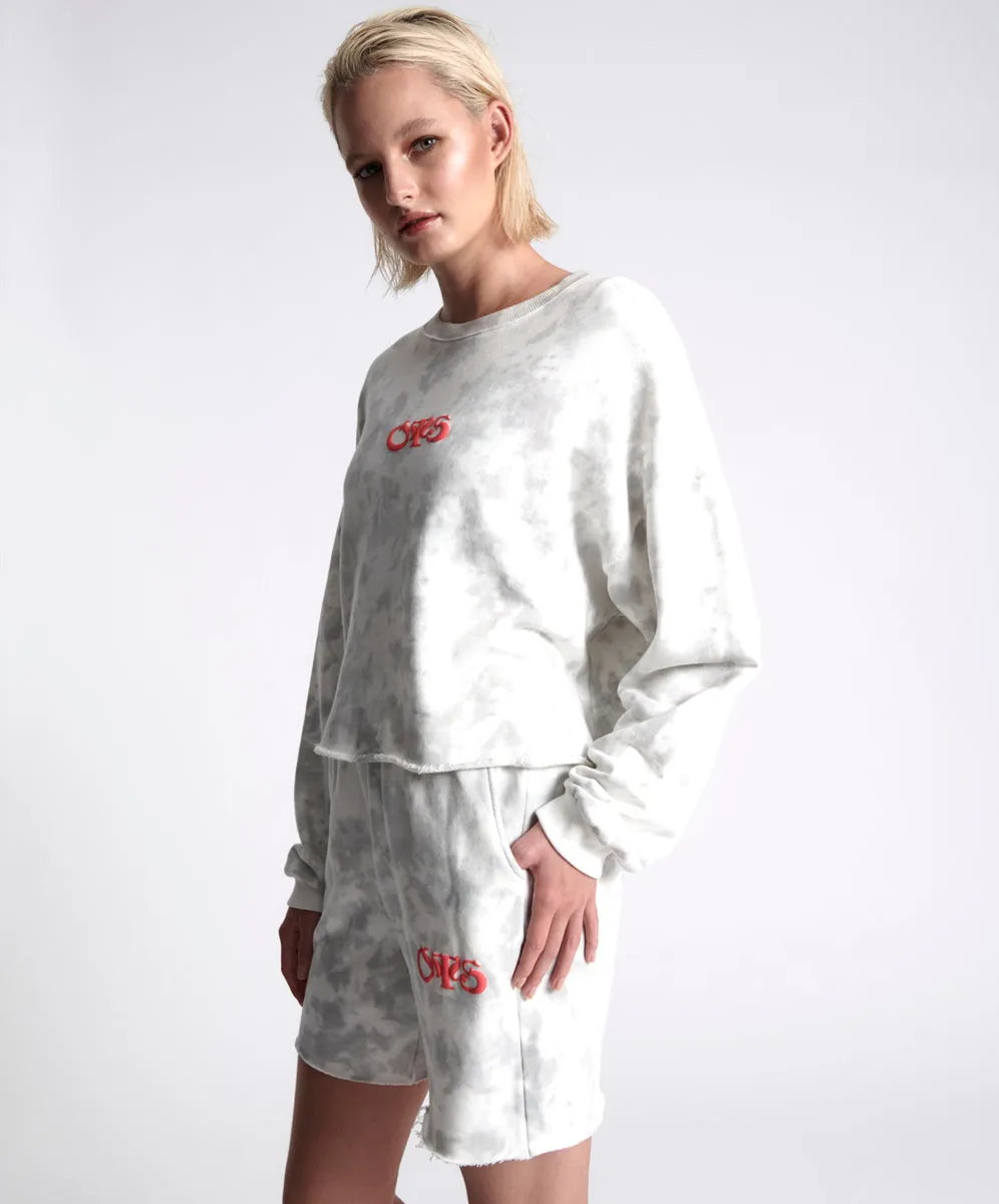 O.T.S Commuter Crop Sweater - Cloud
