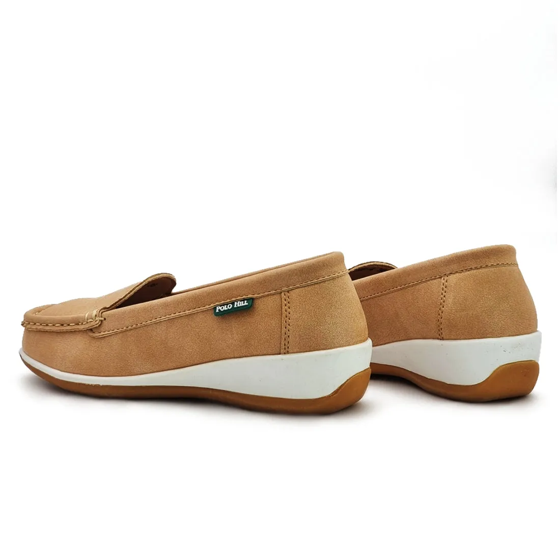 Paralleled Vamp Slip On Loafers