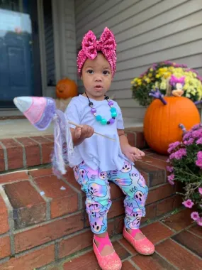 Pastel Boo Joggers 18/24 to 4T