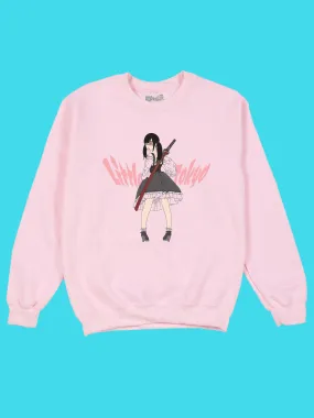 Popkiller Artist Series Sagaken Little Tokyo Girl Pullover Sweatshirt