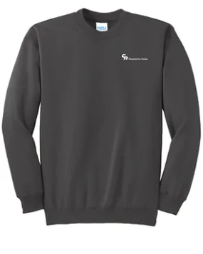 Port & Company Fleece Crewneck, Charcoal [CR Powered by Epiroc]