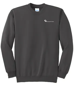 Port & Company Fleece Crewneck, Charcoal [CR Powered by Epiroc]