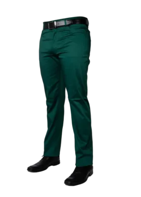 Prestige Green Men's Jeans Classic Fit Stretch Material