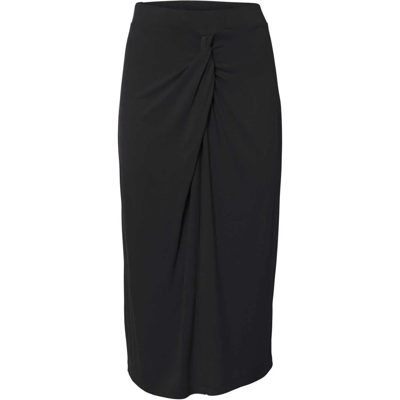 Rainbow Black Jersey Skirt