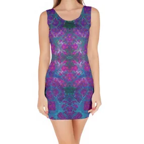 River Flower Bodycon Dress