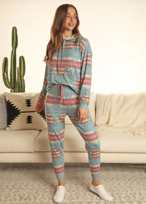 Rock & Roll Aztec Joggers
