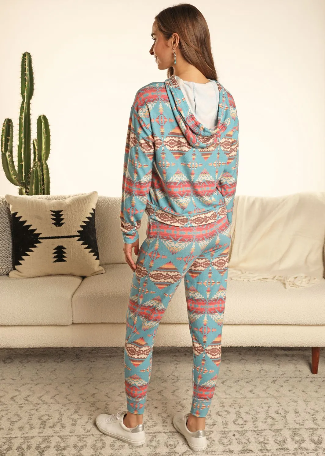 Rock & Roll Aztec Joggers