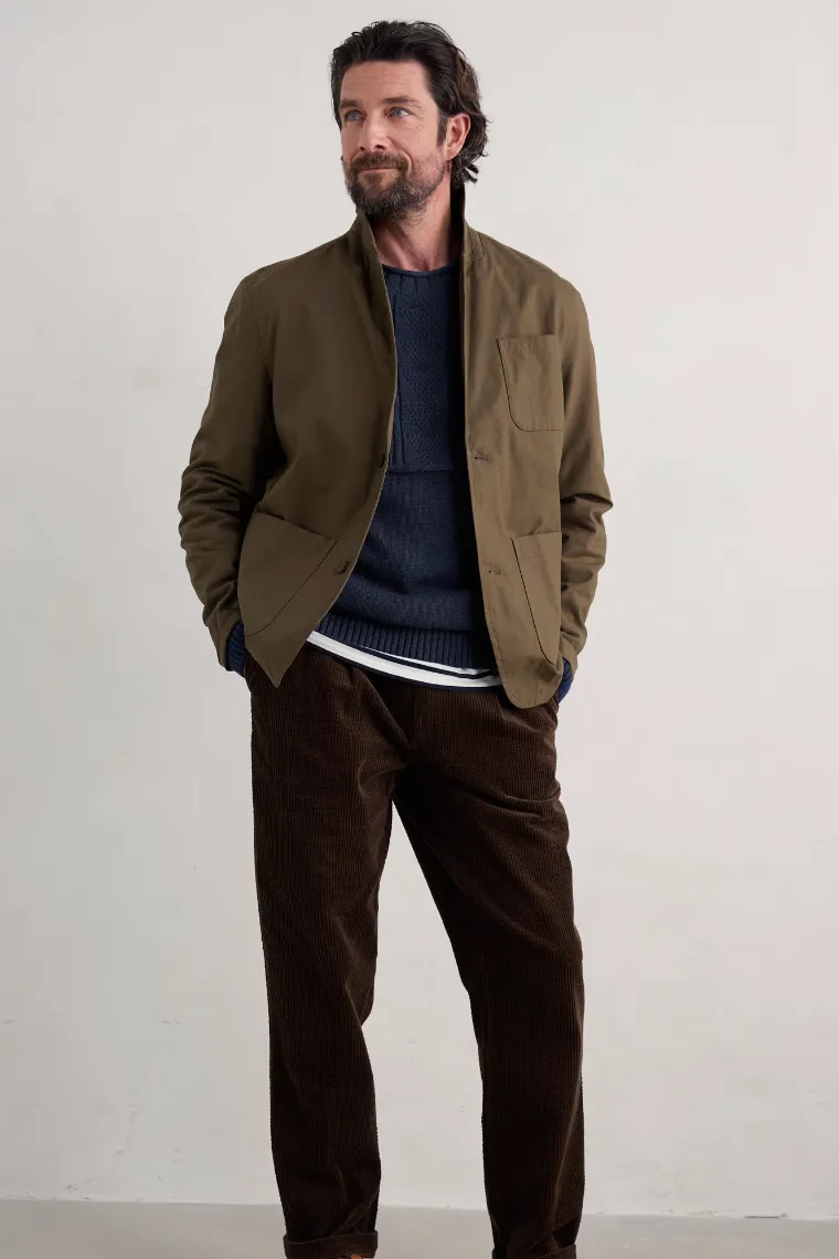 Seasalt Men's Forestay Jumper in Maritime