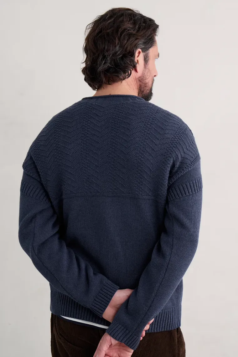 Seasalt Men's Forestay Jumper in Maritime