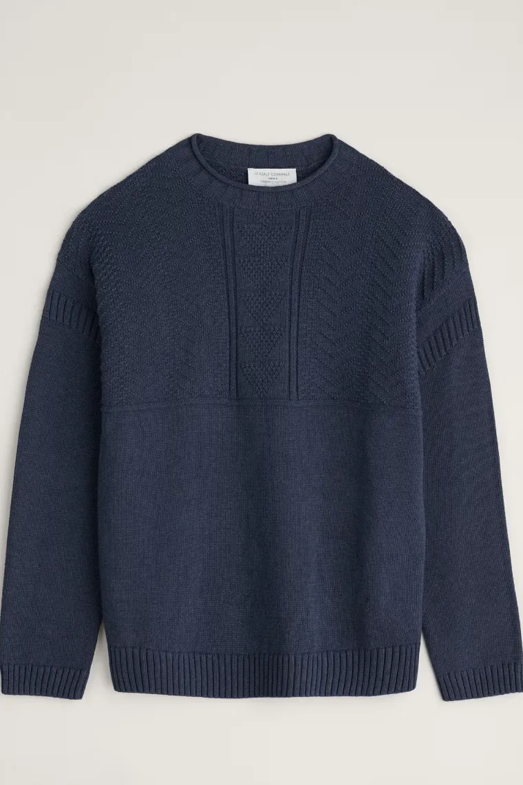 Seasalt Men's Forestay Jumper in Maritime