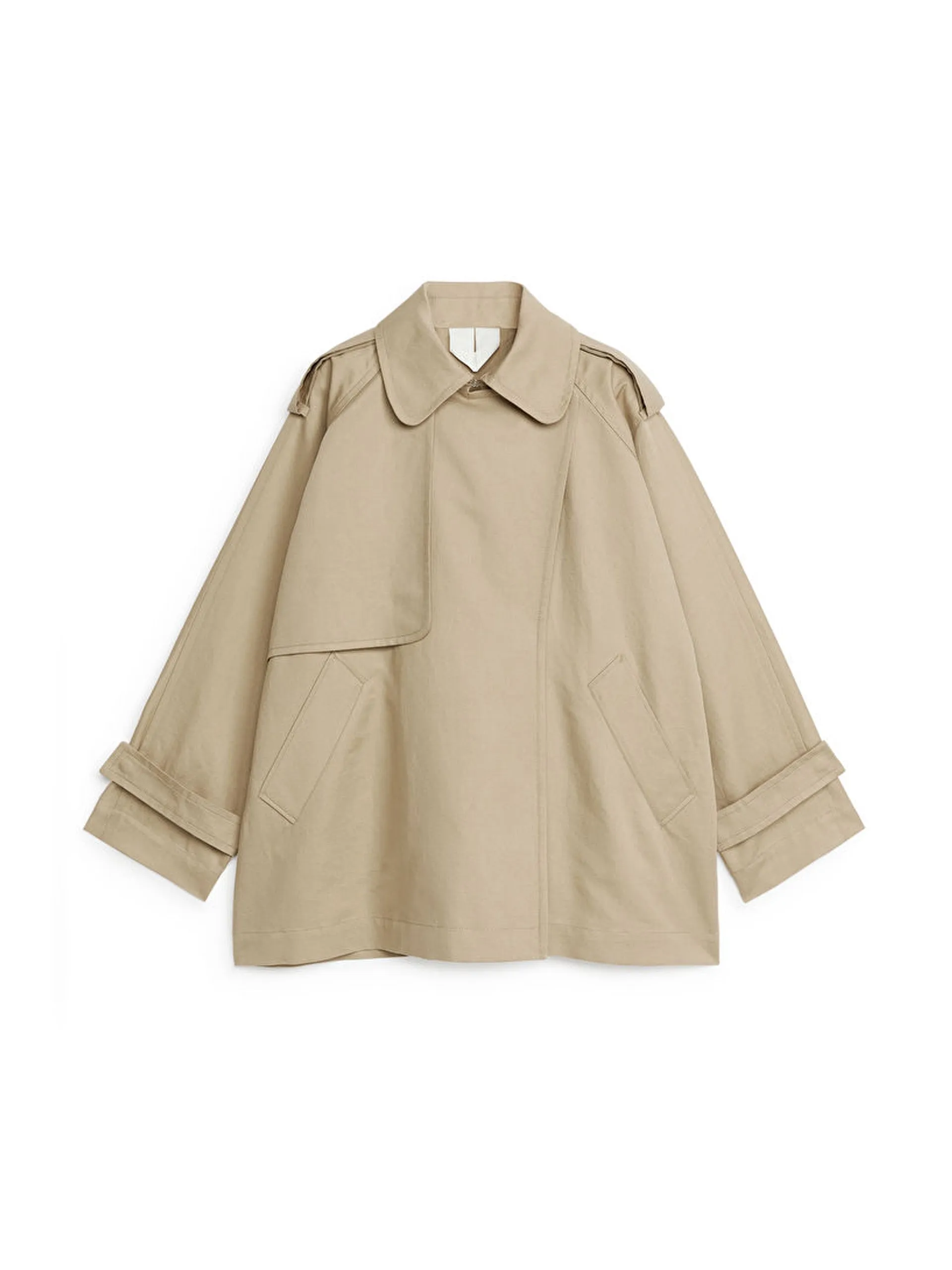 Short trench coat