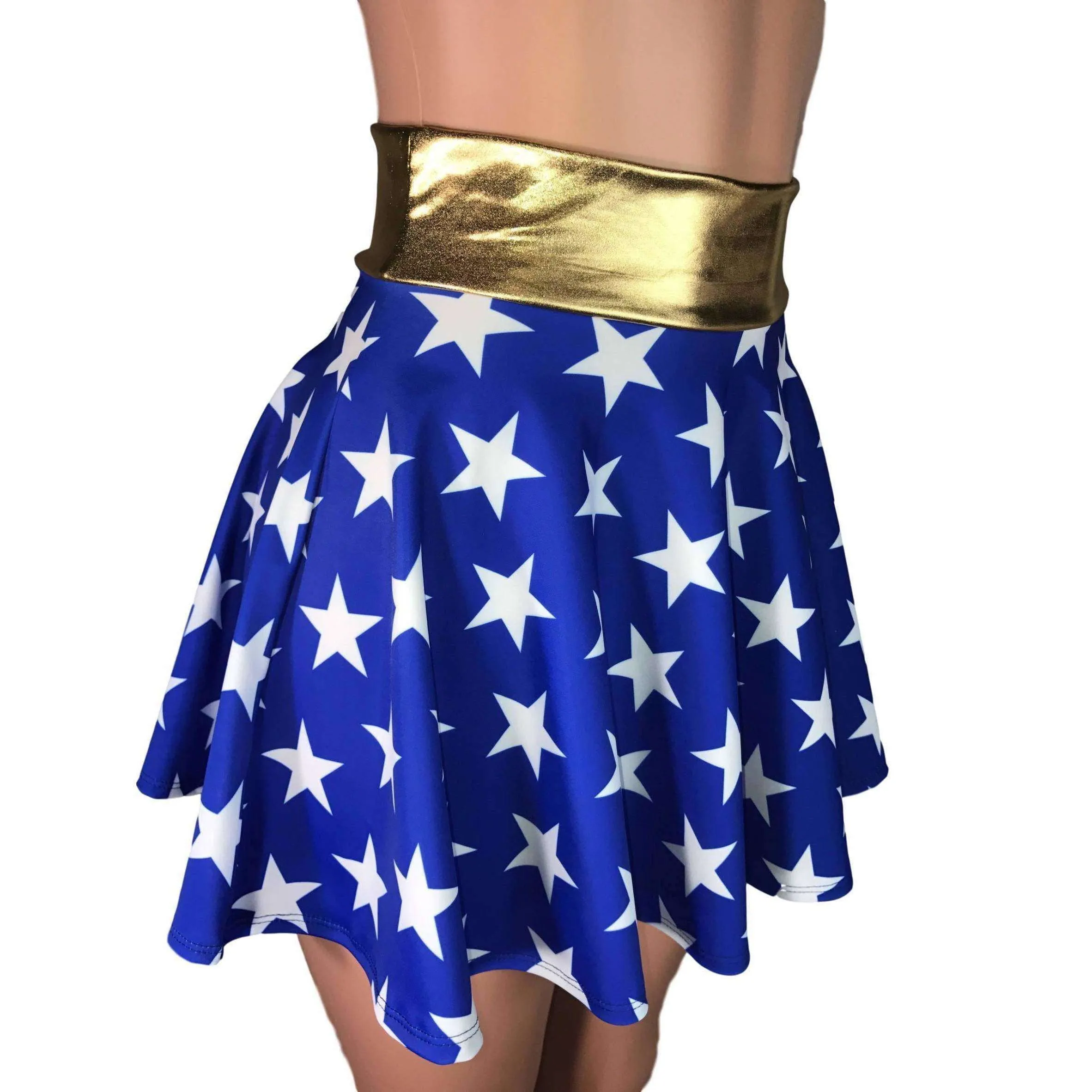 Skater Skirt - Wonder Woman Inspired