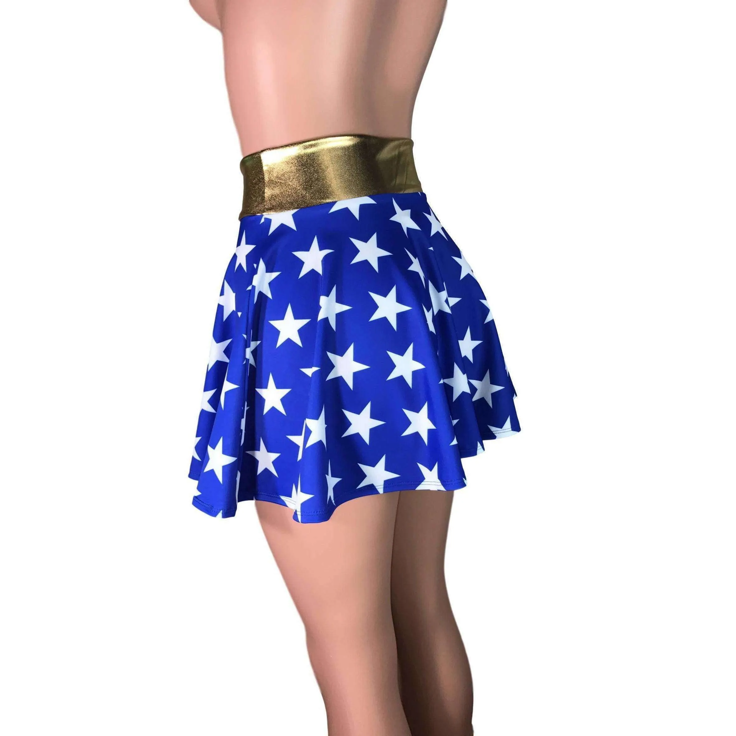 Skater Skirt - Wonder Woman Inspired