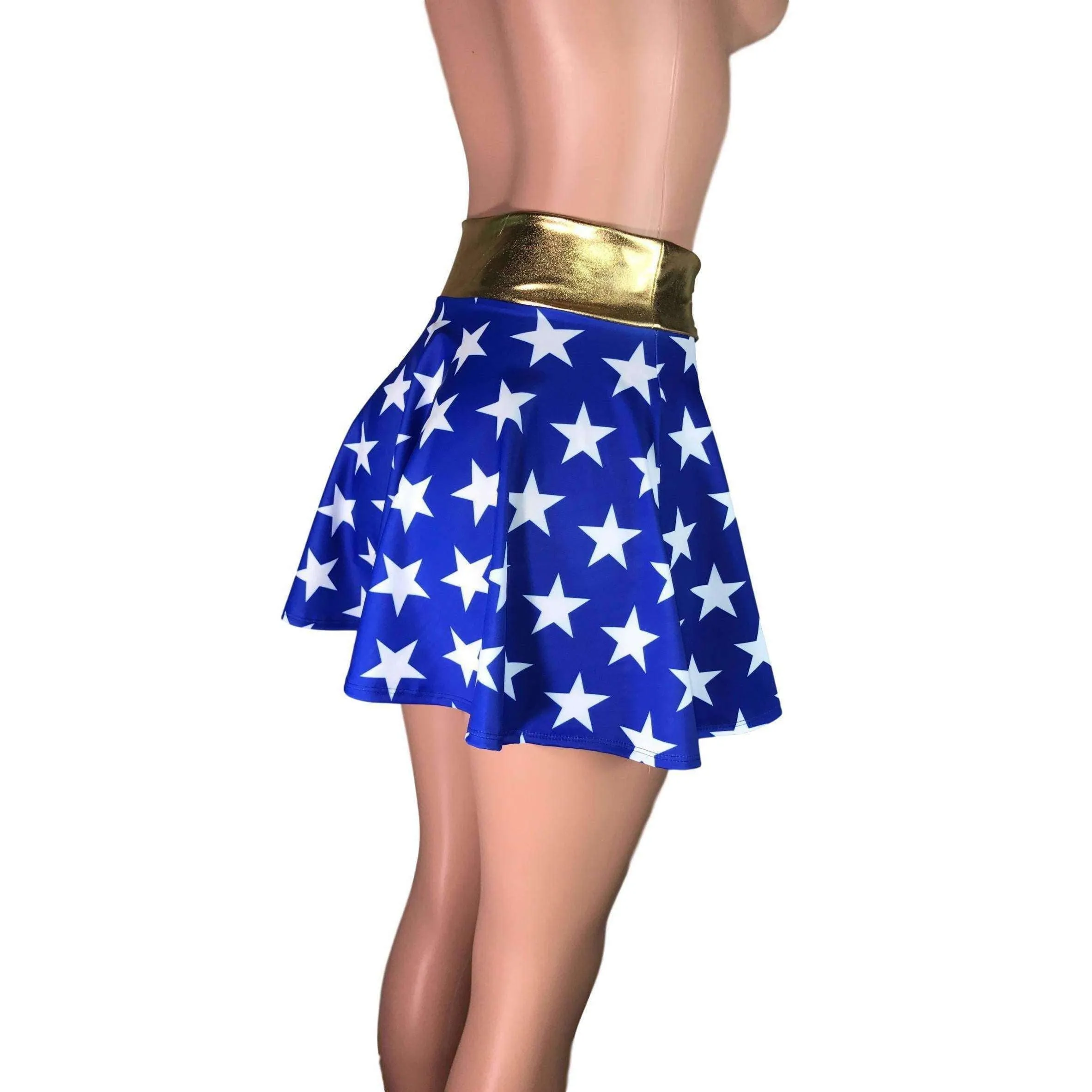 Skater Skirt - Wonder Woman Inspired