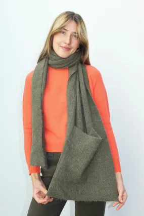 SLF Linna Mia Knit Pocket Scarf in Kalamata