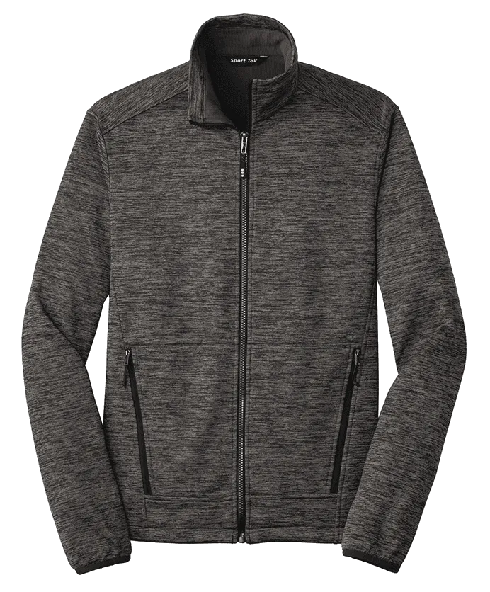 Sport Tek Men's Custom Electric Heather Soft Shell Jacket
